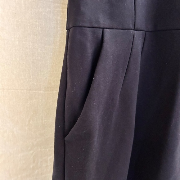 Lands’ End Black Sheath Dress -Classic Work Dress – Size 14P - Picture 8 of 10